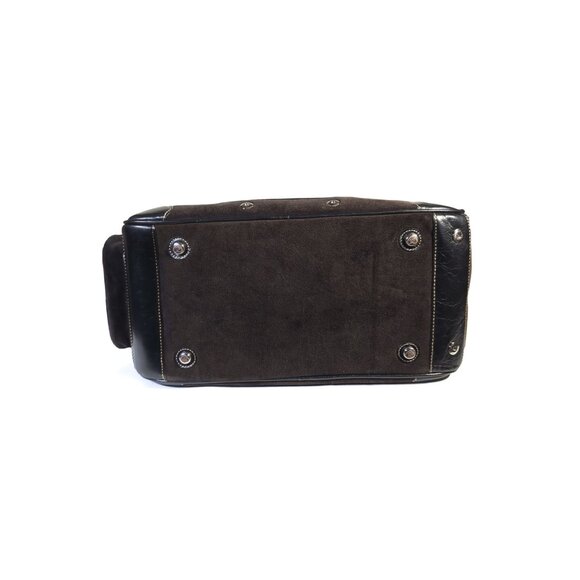 RARE Vintage Juicy Couture Dog Carrier Brown Velour Medium Size - Picture 7 of 10